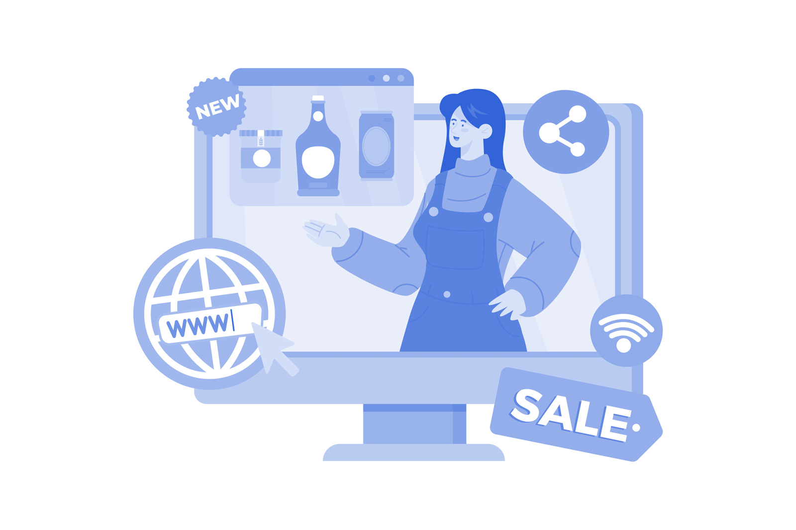 M715_SEO & Marketing Illustration_Part 02 M715_SEO & Marketing Illustration_Part 02