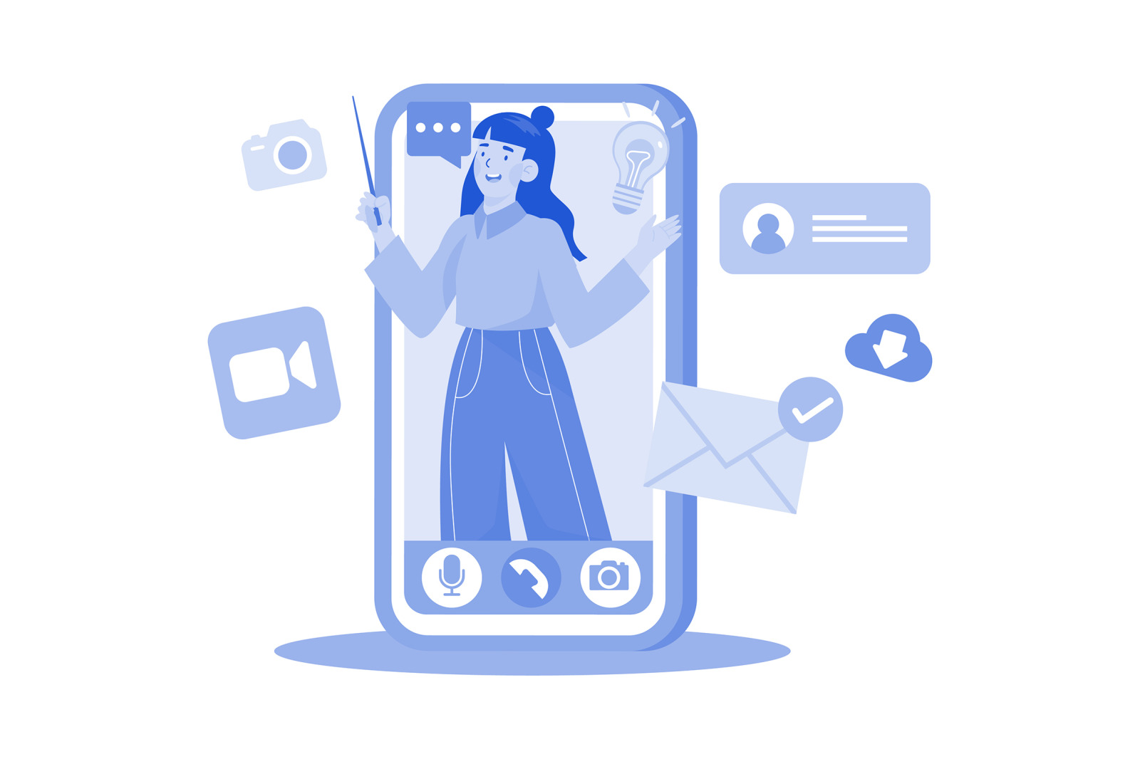 M714_Video Creator Illustration_Part 01 M714_Video Creator Illustration_Part 01