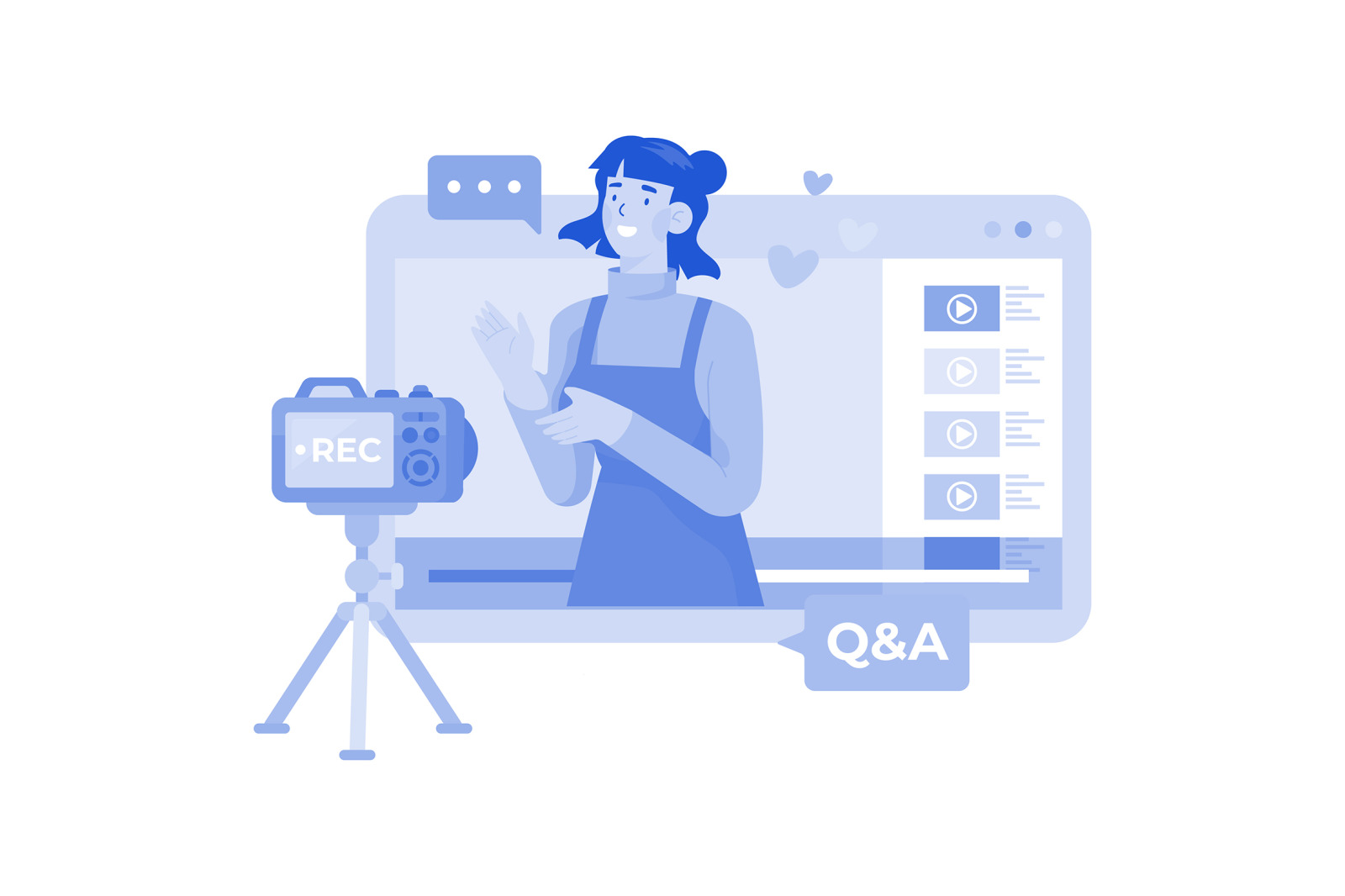 M714_Video Creator Illustration_Part 01 M714_Video Creator Illustration_Part 01