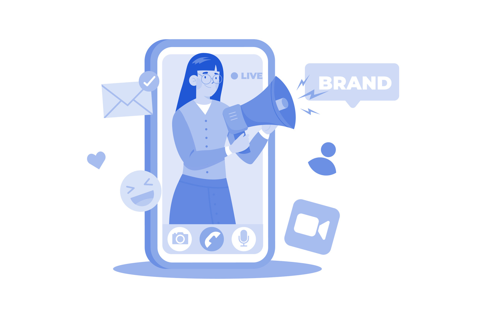 M714_Video Creator Illustration_Part 01 M714_Video Creator Illustration_Part 01