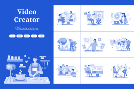 M714_Video Creator Illustration_Part 02