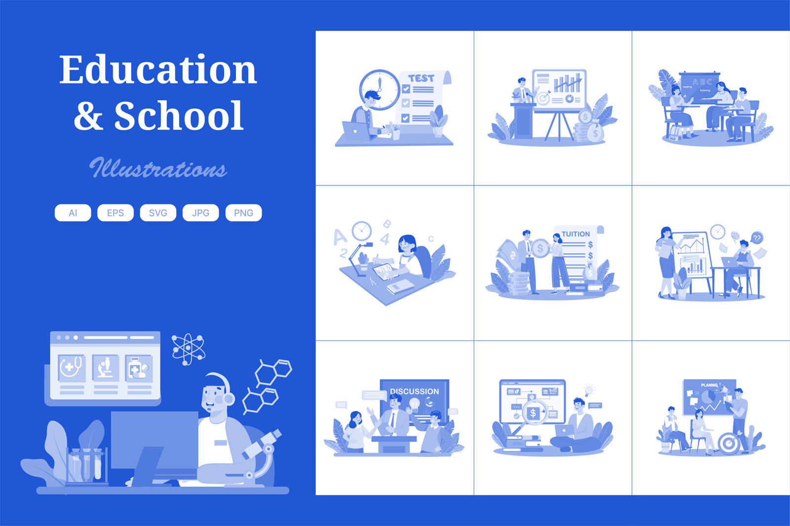 M712_School & Education Illustration_Part 02 M712_School & Education Illustration_Part 02