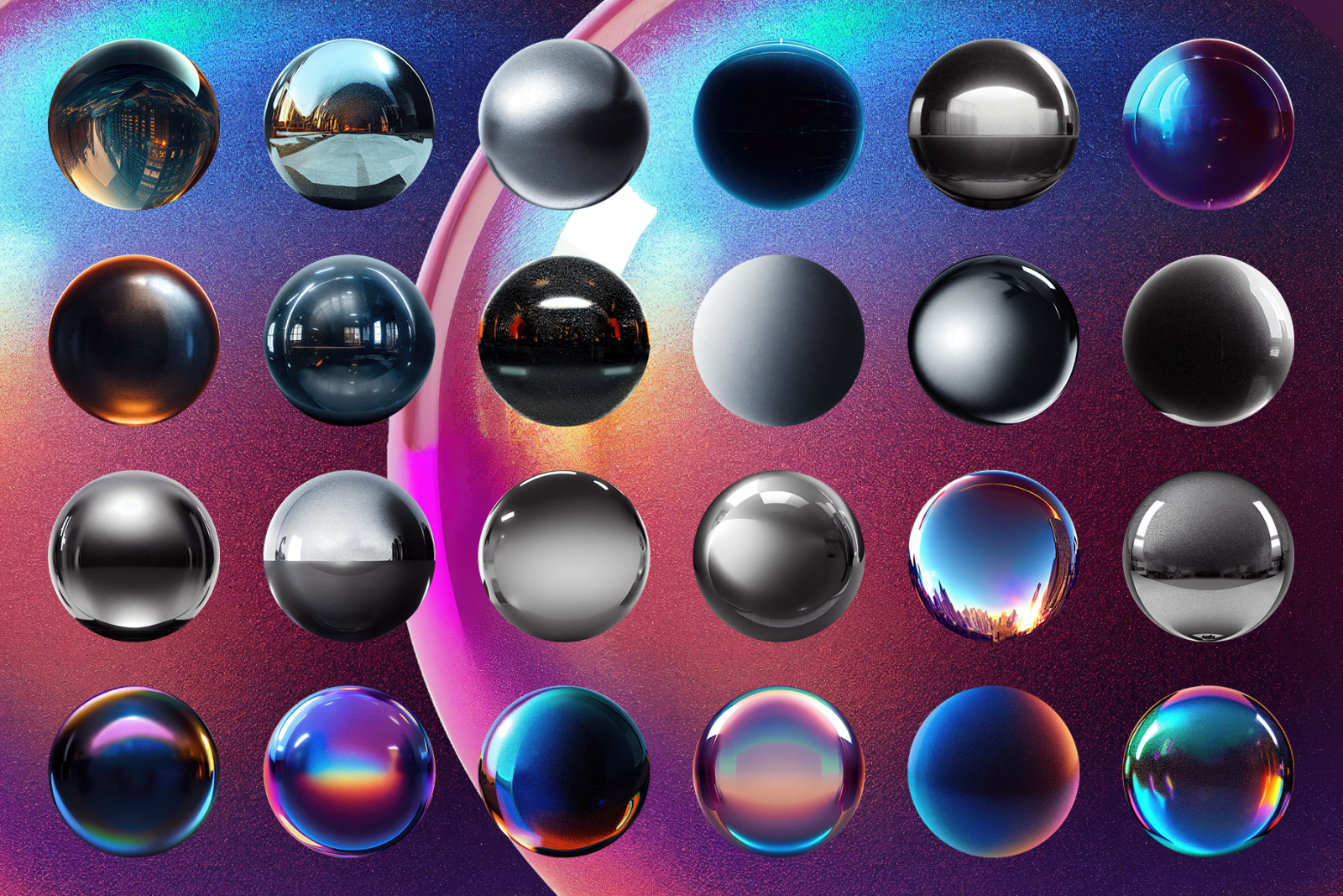 100 Spheres - High-res PNGs 100 Spheres - High-res PNGs