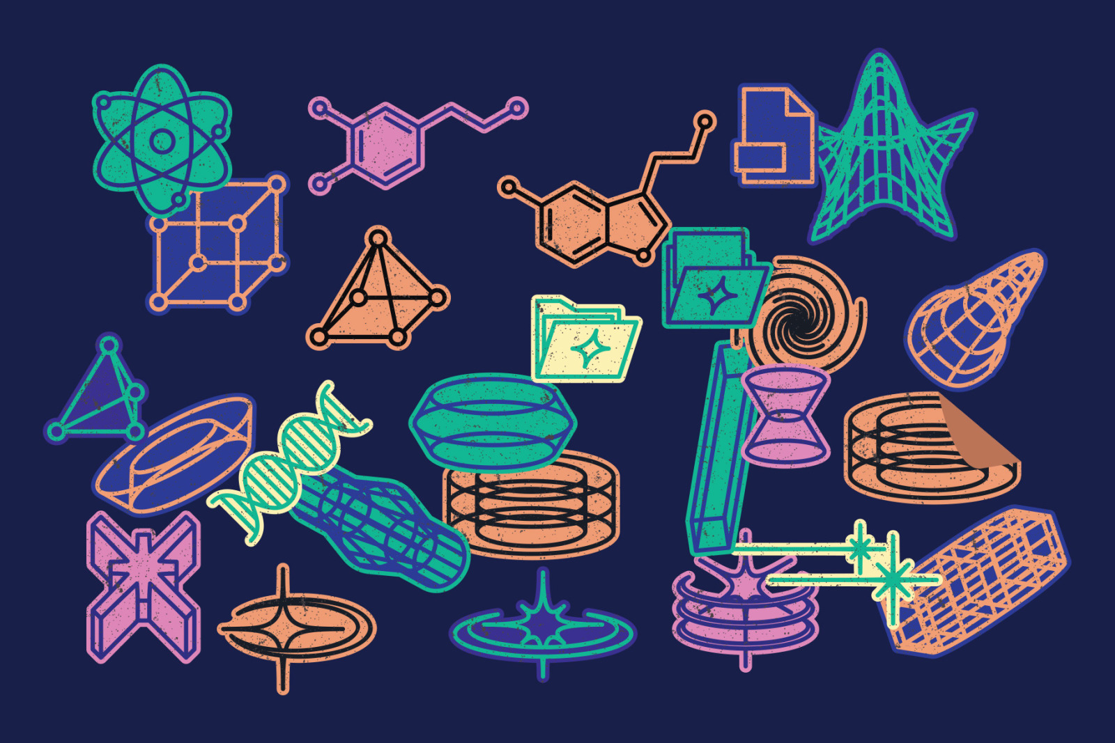 100 Y2K Retro Stickers Pack 100 Y2K Retro Stickers Pack