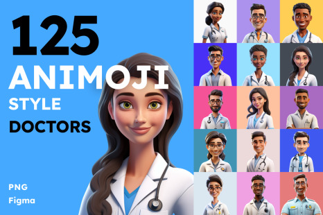 125 Animoji - Doctors