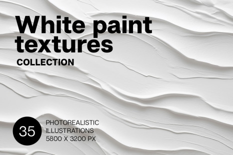 White paint textures