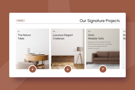 Furnicore - Furniture Landing Page