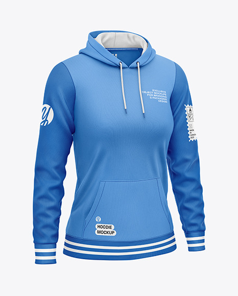 Women&#039;s Hoodie Mockup