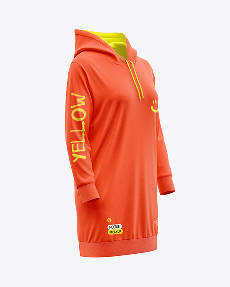 Hoodie Dress Mockup