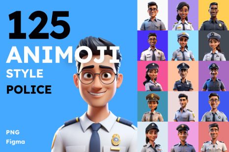 125 Animoji - Police