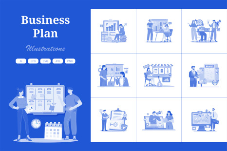 M725_Business Plan Illustration Pack 2