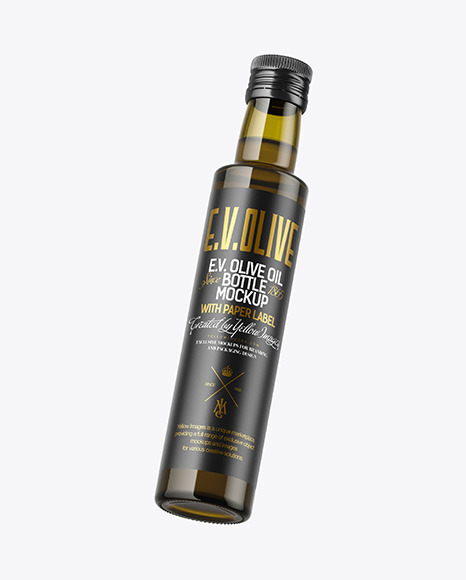 Olive Oil Bottle Mockup