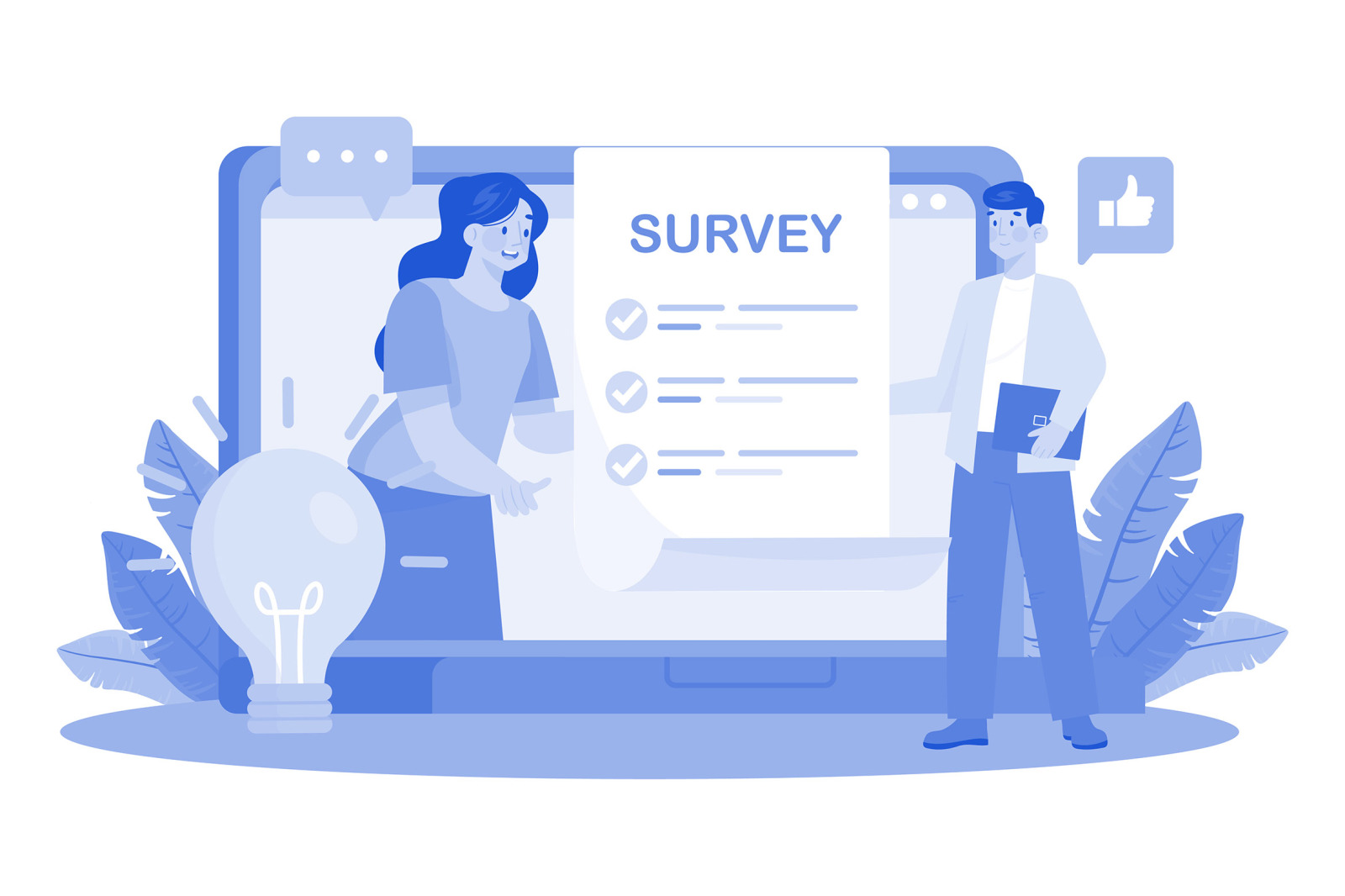 M739_Online Survey Illustration Pack 1 M739_Online Survey Illustration Pack 1