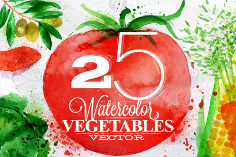 Vegetables Watercolor
