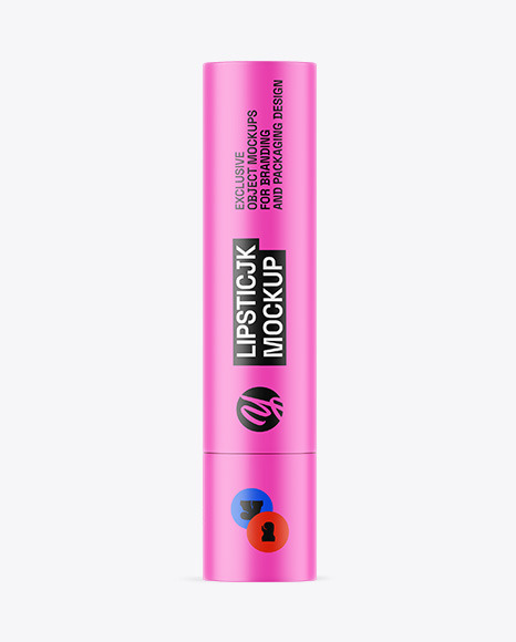 Matte Lipstick Mockup