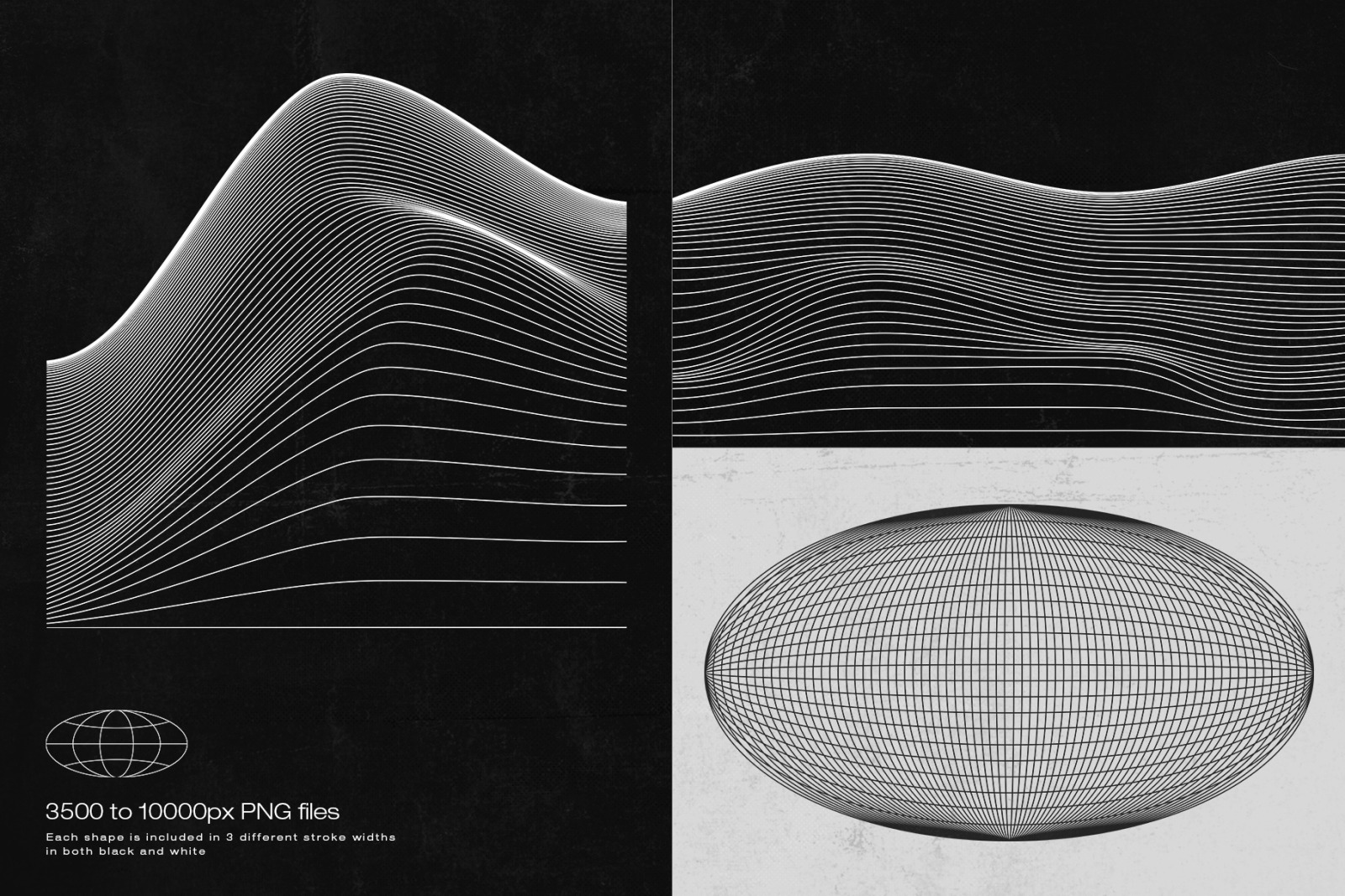 75 Wireframe Topo Elements Vectors 75 Wireframe Topo Elements Vectors