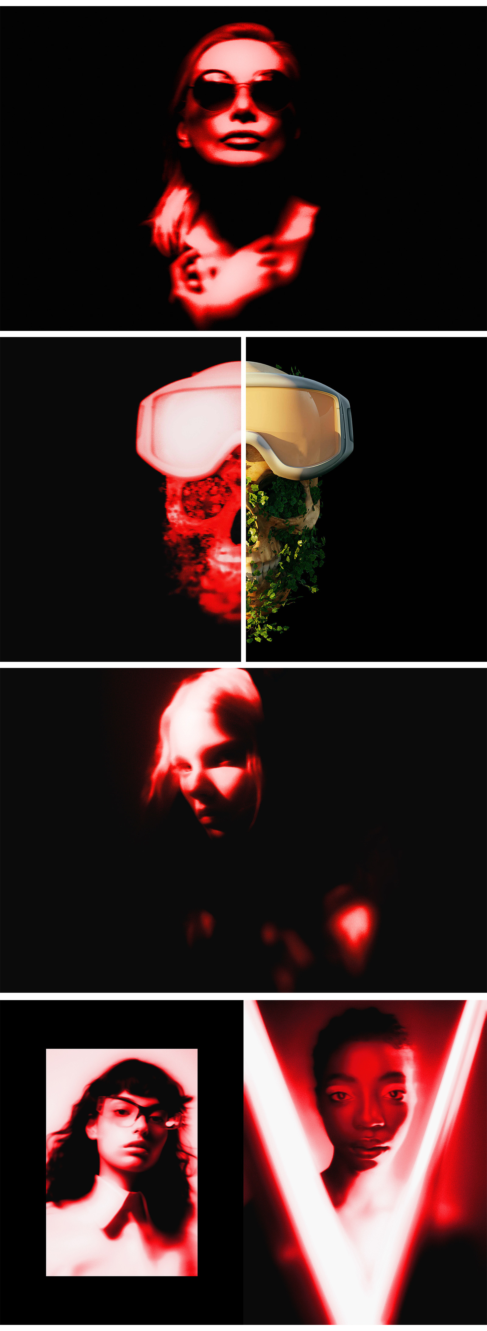 Red Lucent Photo Effect Red Lucent Photo Effect