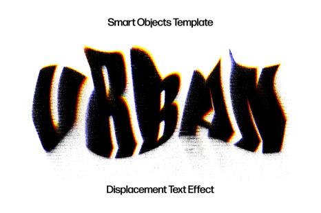 Distortion Glitches Text Effect