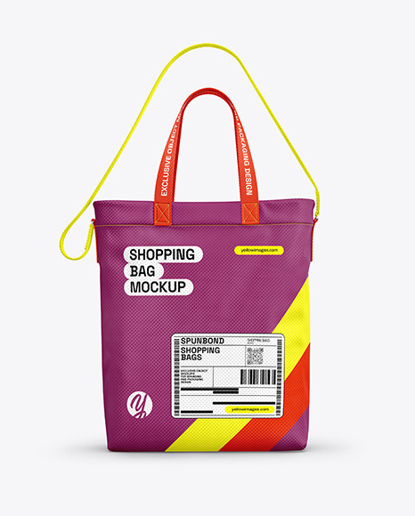 Spunbond Shopper Bag Mockup