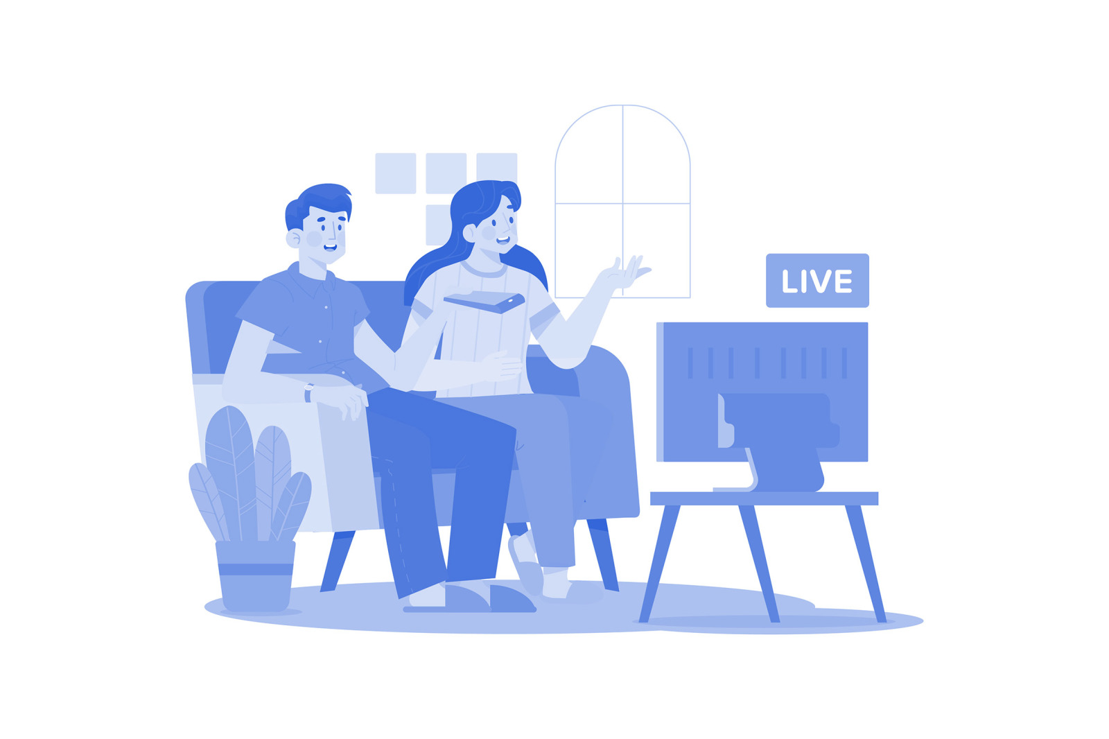 M698_Video Streaming Illustration Pack 1 M698_Video Streaming Illustration Pack 1