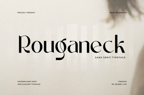 Rouganeck Sans Serif Typeface