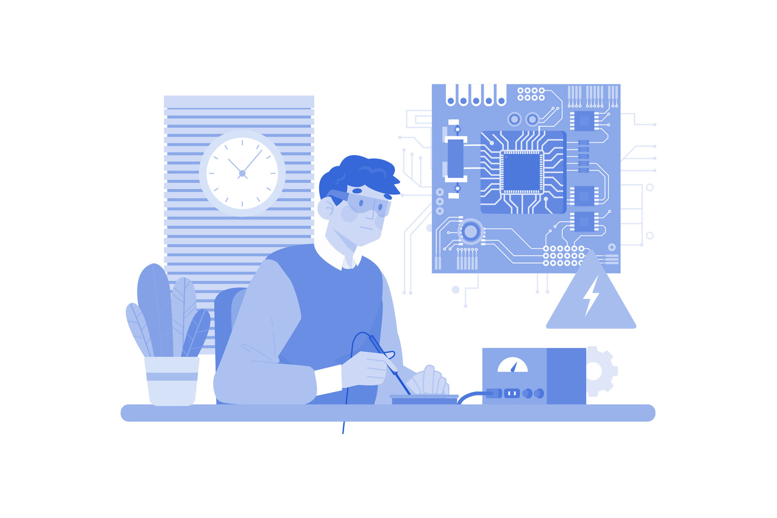 M682_Modern Technology Illustration Pack 2 M682_Modern Technology Illustration Pack 2