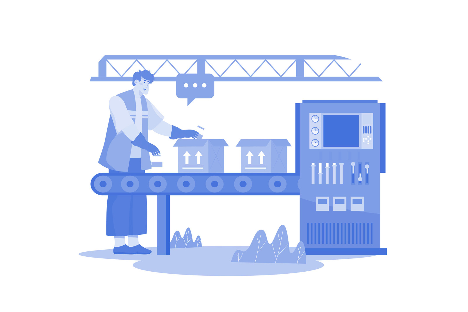 M684_Production Automation Illustration Pack 2 M684_Production Automation Illustration Pack 2