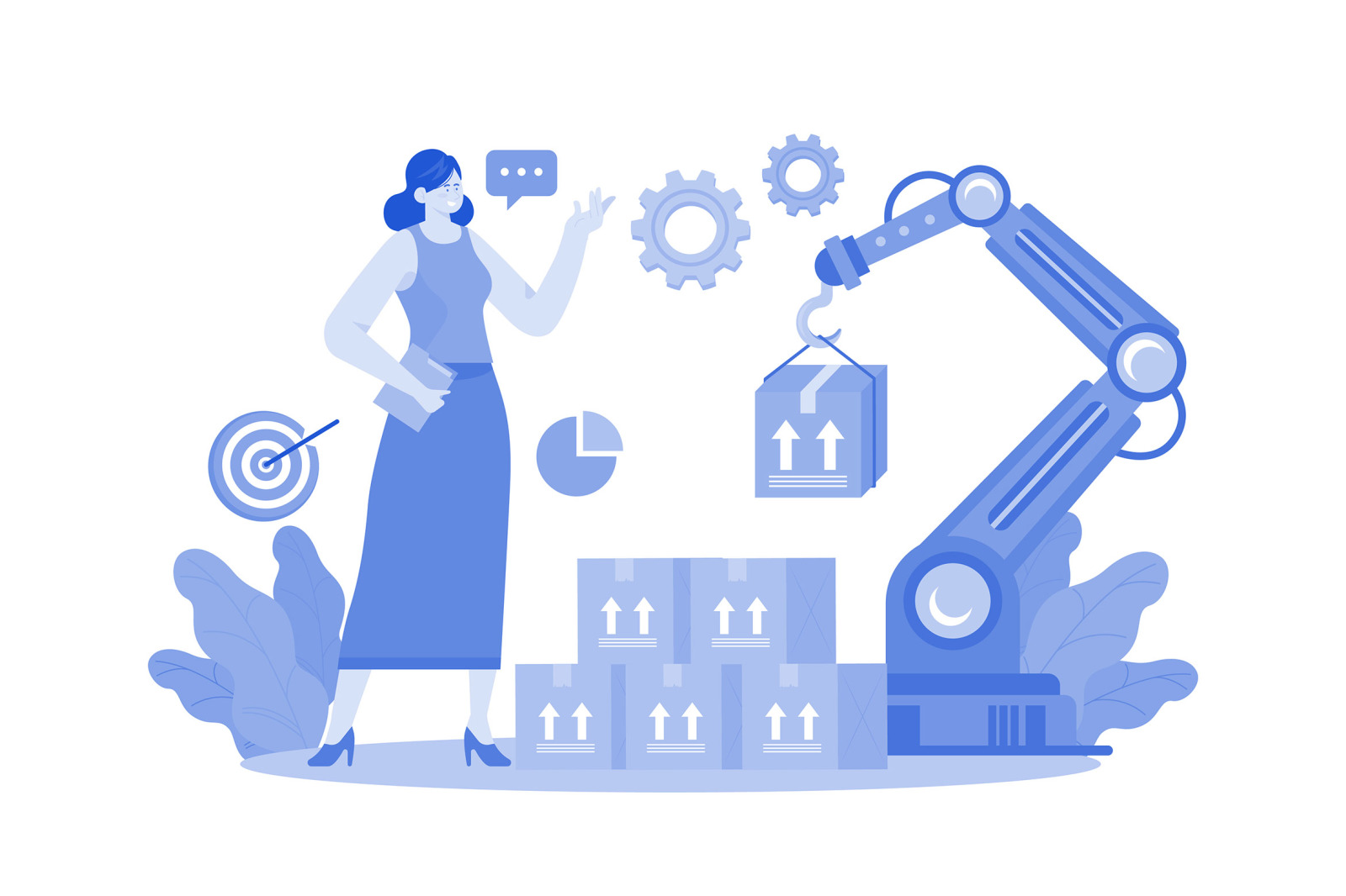 M684_Production Automation Illustration Pack 2 M684_Production Automation Illustration Pack 2