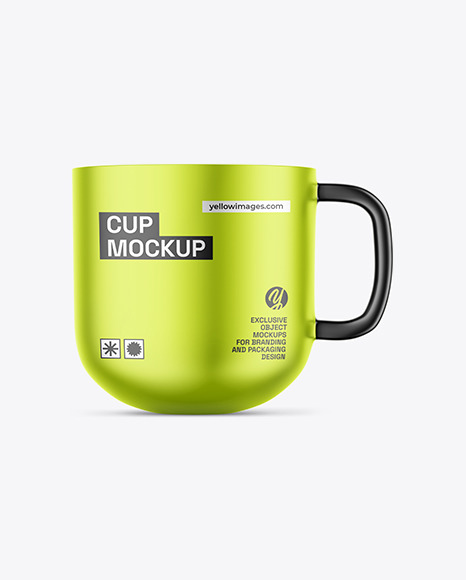 Metallic Cup Mockup