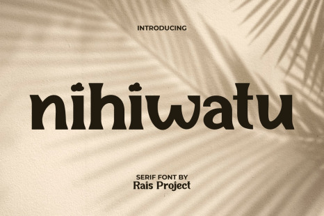 Nihiwatu Font