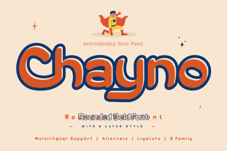 Chayno - Handwriting Font