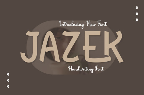 Jazek - Handwriting Font