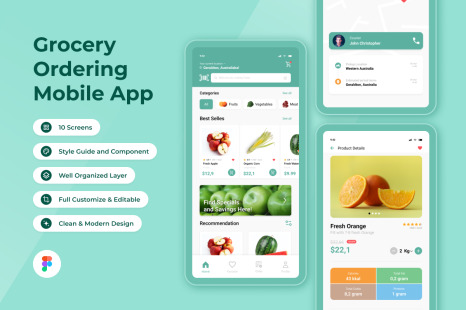 Grocery Ordering Mobile App