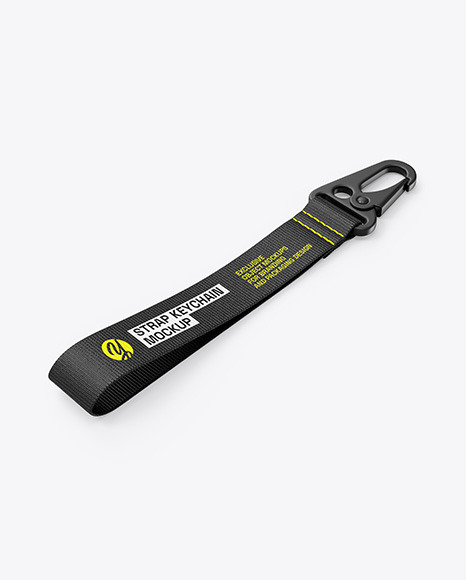 Strap Keychain Mockup