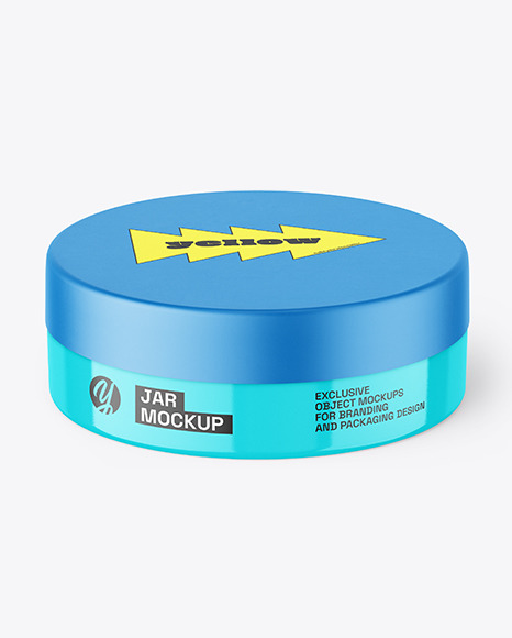 Glossy Jar Mockup