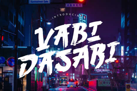 Vabi Dasabi Font