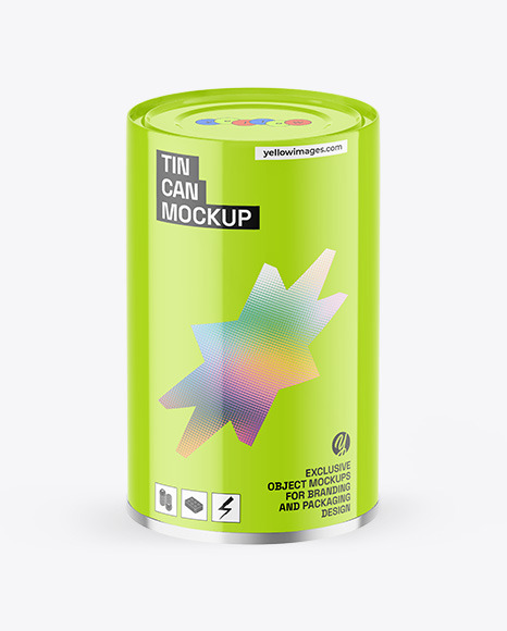 Tin Can Mockup