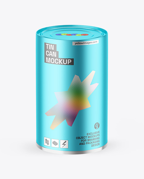 Tin Can Mockup