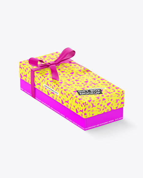 Gift Box Mockup