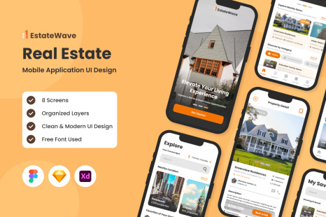 EstateWave - Real Estate Mobile App