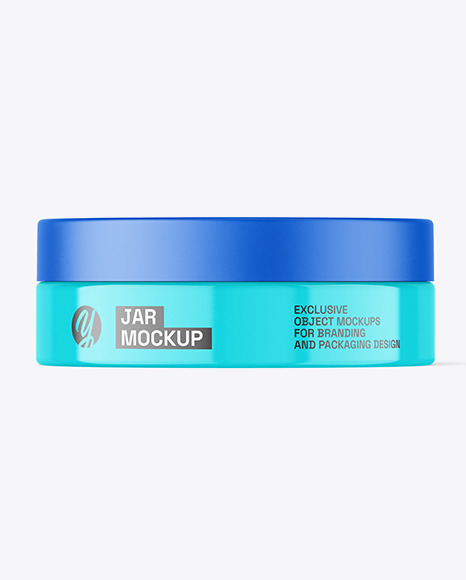 Glossy Jar Mockup