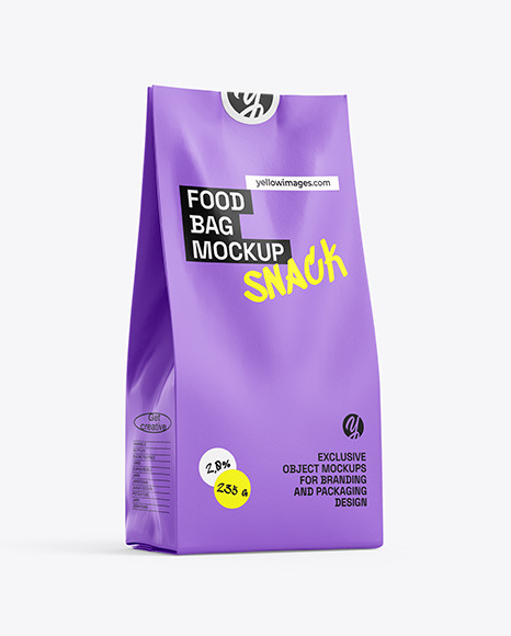 Food Bag Mockup