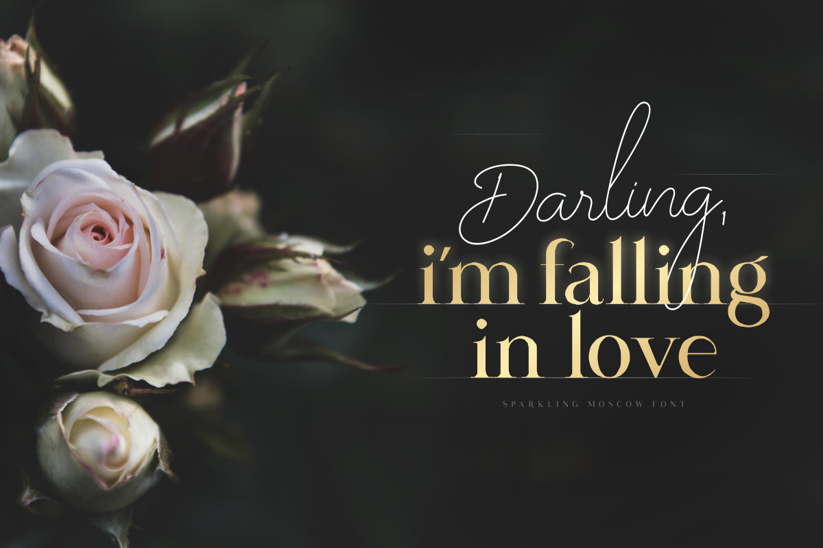 Sparkling Moscow - Classy Font Duo Sparkling Moscow - Classy Font Duo