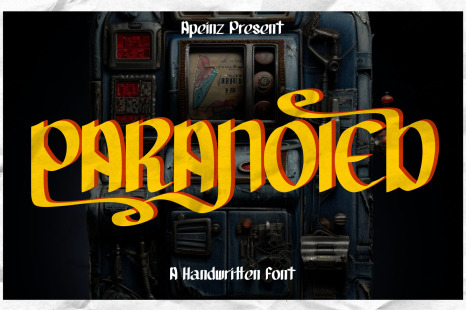 PARANOIED FONT