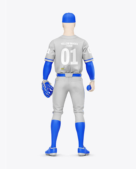 Baseball Uniform - Back View