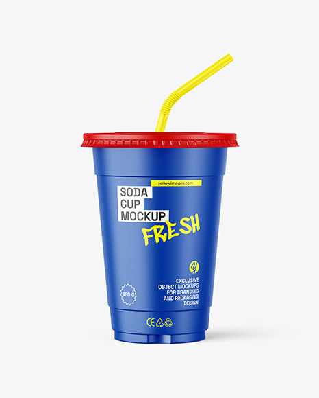 Soda Cup Mockup