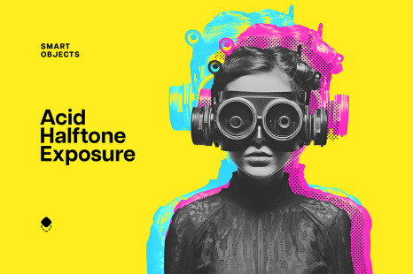 Double Halftone Exposure Effect