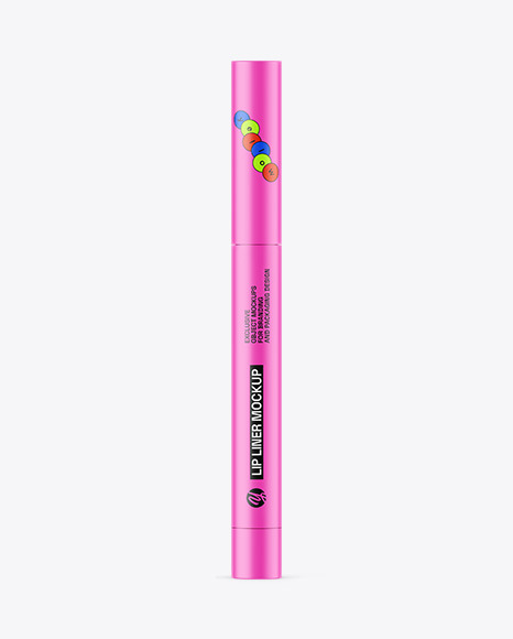 Matte Lip Liner Mockup
