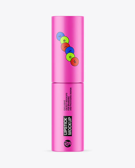 Matte Lipstick Mockup