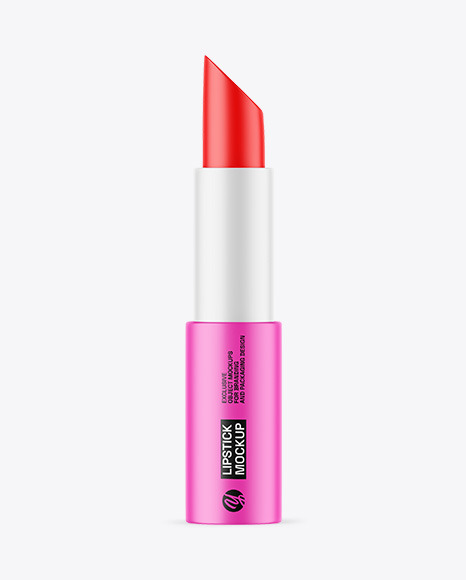 Matte Lipstick Mockup